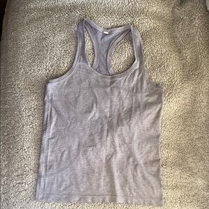 Lululemon Athletica Fitted Purple Tank Top